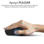 Subblim Comfort Ergo Dual Ratón Ergonómico Inalámbrico Negro